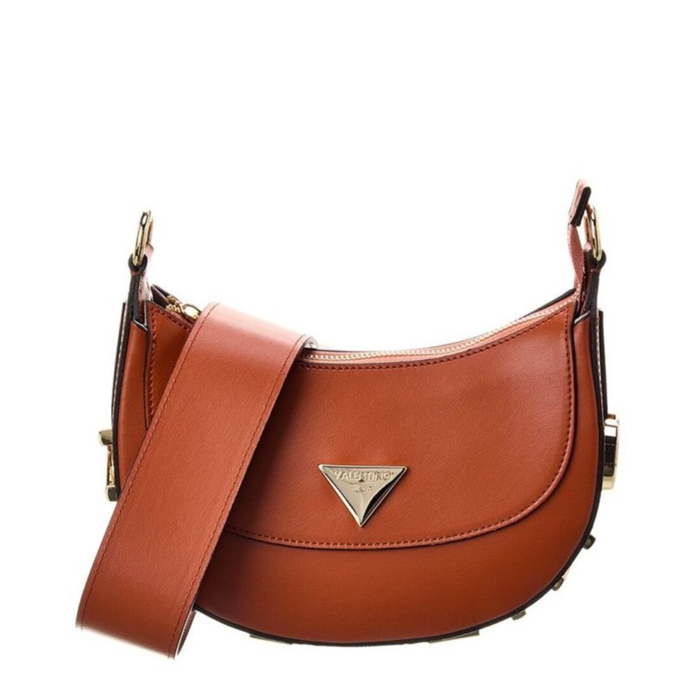 Mario by Mario Valentino Mond Valent Chianti Leather Crossbody Bag